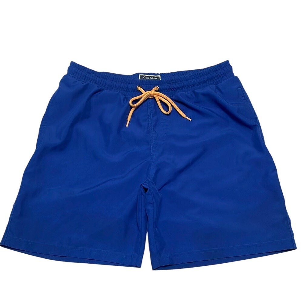 Club Room Men's‎ Quick-Dry Performance Solid 7" Swim Trunks Size M - Picture 3 of 6